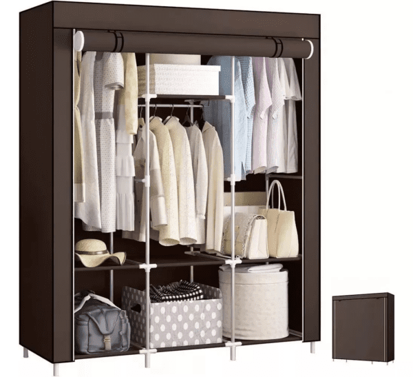 Closet Portátil de 3 Compartimientos