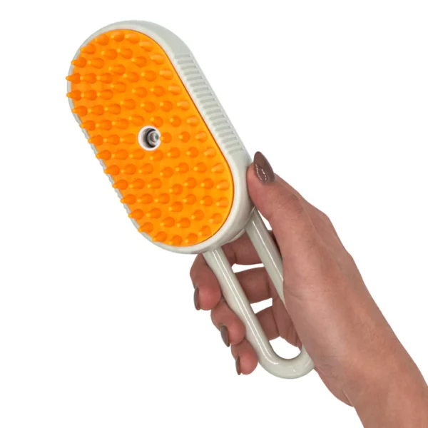 Cepillo de Vapor Masajeador para Mascotas