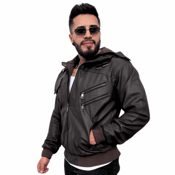 🔥 Chaqueta Rust en Cuerotex Premium - Imagen 4