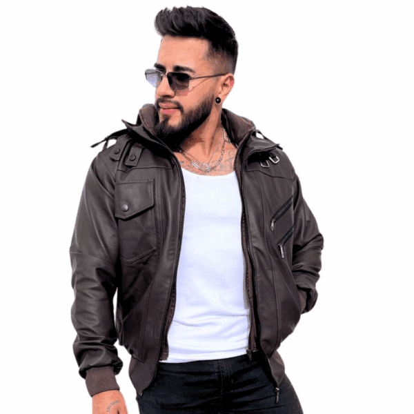 🔥 Chaqueta Rust en Cuerotex Premium - Imagen 3