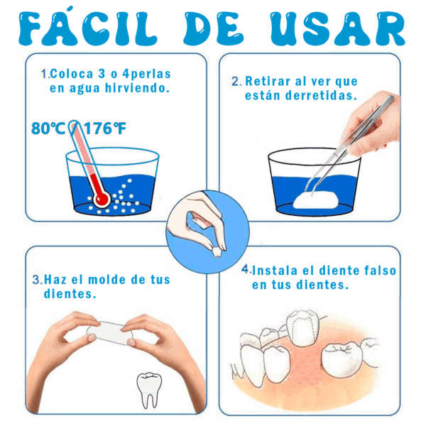 Resina Moldeable para Reparación Dental - Imagen 6