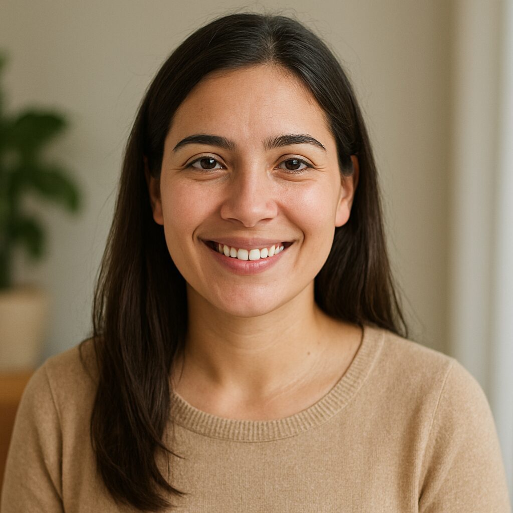 Carlos Ruiz usando laptop con el e-book